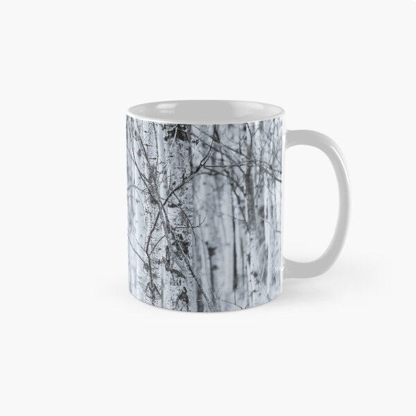 Item preview, Black and White Aspen Forest Abstract designed and sold by Amy Mitchell.