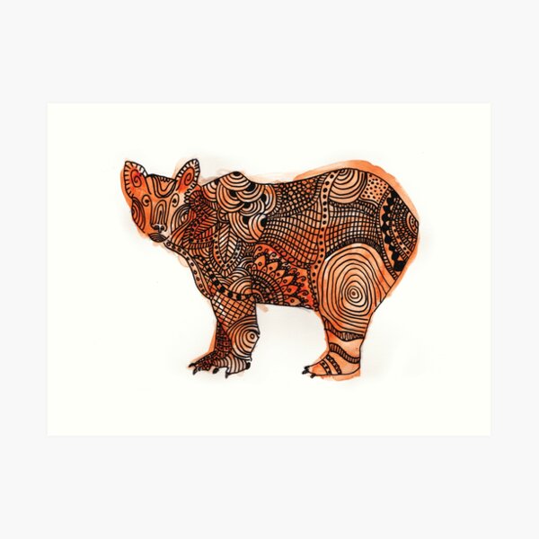 Bear Art Print