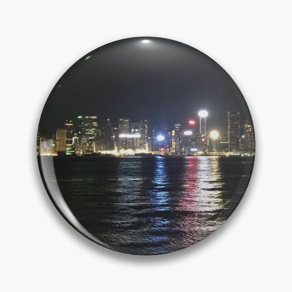 Item preview, Hong Kong Night Skylines designed and sold by baccarani.