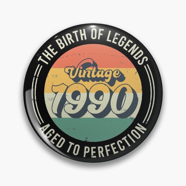 Item preview, Vintage 1990, 31th Birthday The Birth Of Legends designed and sold by RicardoTito.