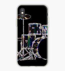 Drum Set 2 Neon iPhone Case