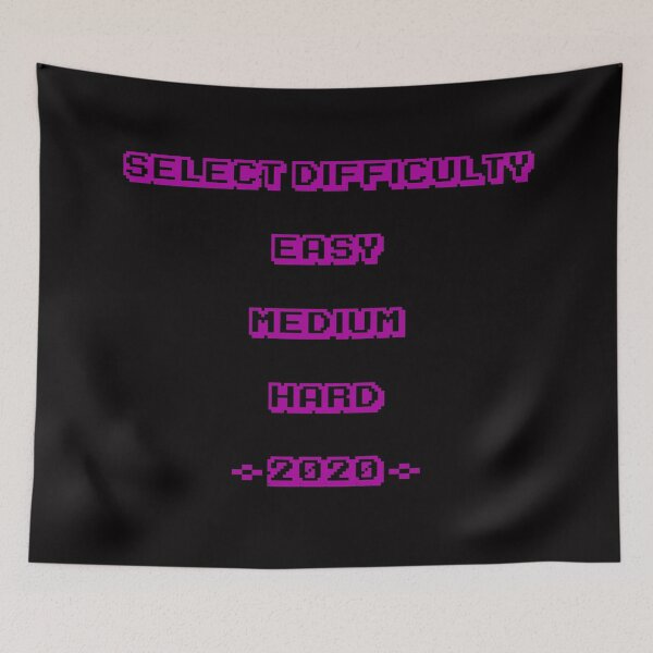 Item preview, Select Difficulty (Purple) designed and sold by DafyddEm.