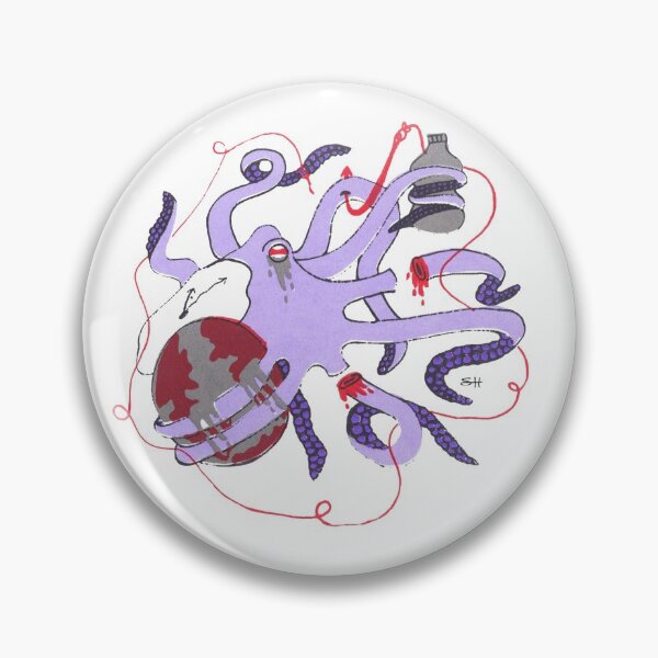 Item preview, Ocean Awareness Octopus Purple Edition designed and sold by Sara Head.