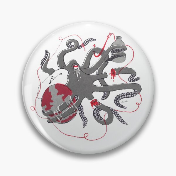 Item preview, Ocean Awareness Octopus Charcoal Edition designed and sold by Sara Head.