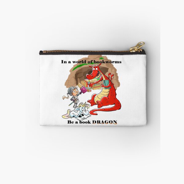 Item preview, Be A Book Dragon Black designed and sold by Tpar.