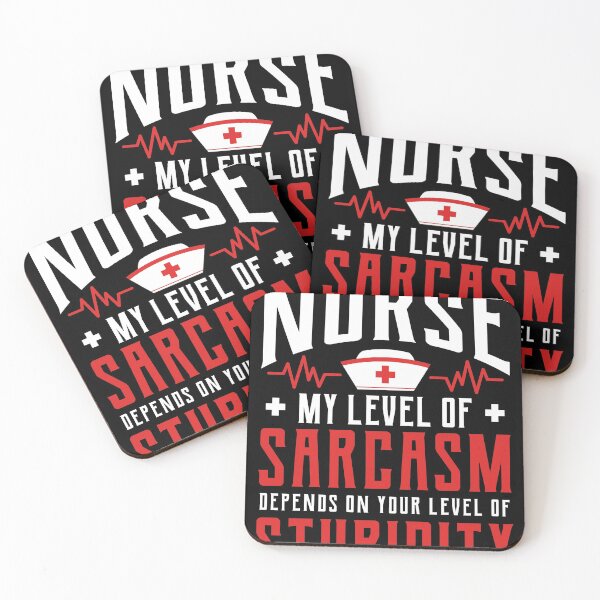 Item preview, Funny Nurse Gift product, Me Sarcastic You Stupid Gift Tee designed and sold by Lisbob.