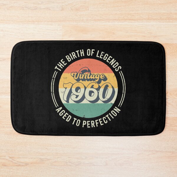 Item preview, Vintage 1960, 61th Birthday The Birth Of Legends designed and sold by RicardoTito.