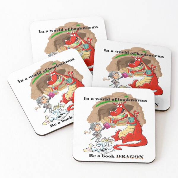 Item preview, Be A Book Dragon Black designed and sold by Tpar.