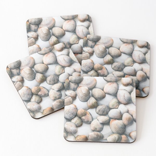 Item preview, Seashells in Pastel Tones designed and sold by Amy Mitchell.