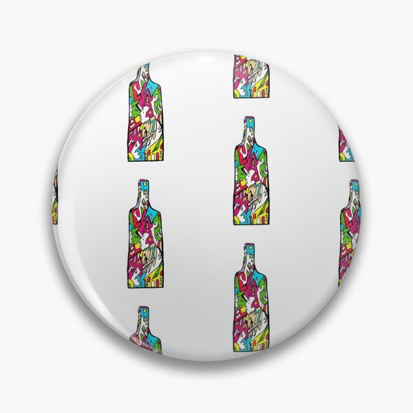 Item preview, Multicolored bottle designed and sold by Cristóbal Peña y Lillo.