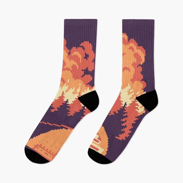 Item preview, Chernobyl Forest Wildfire Retro Style designed and sold by curlymario.