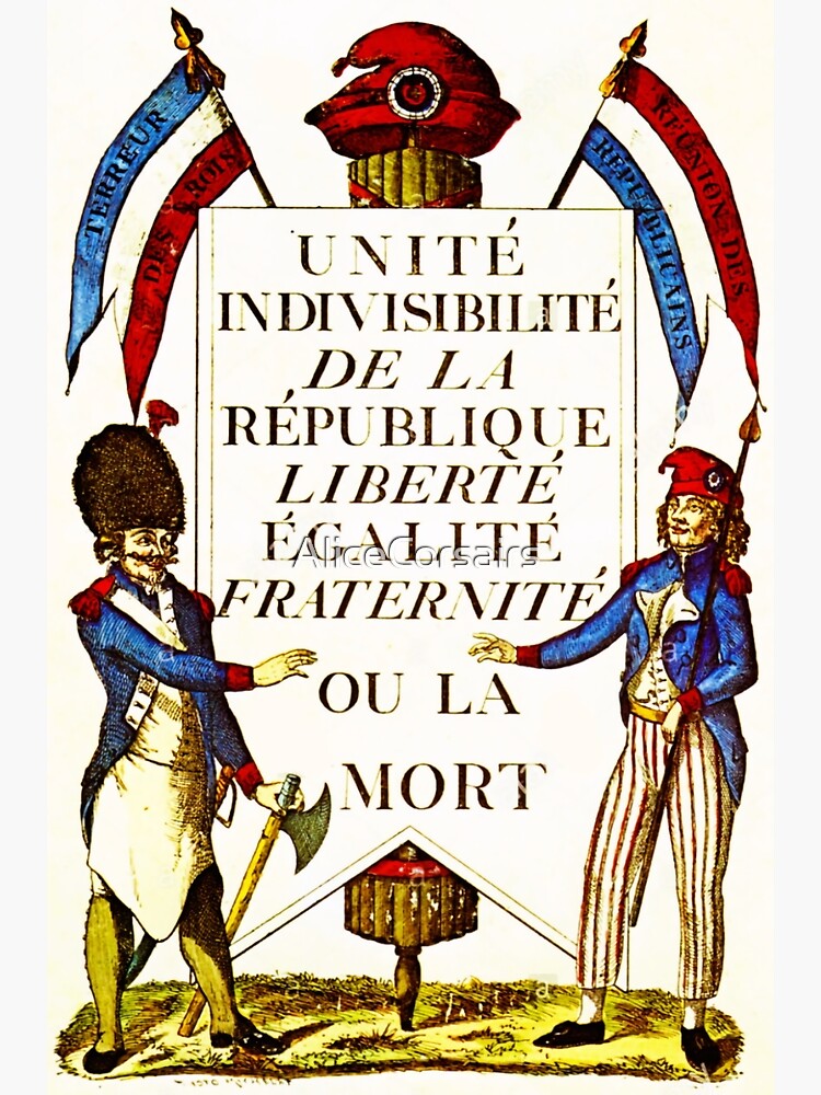 Disover French Revolution Poster Premium Matte Vertical Poster