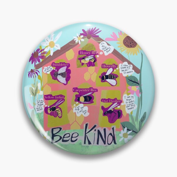 Item preview, Know your bees please designed and sold by BePositivity.