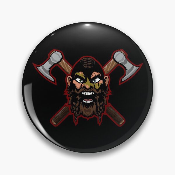 Item preview, Berserkers Rage Logo Head Green designed and sold by BerserkersRage.