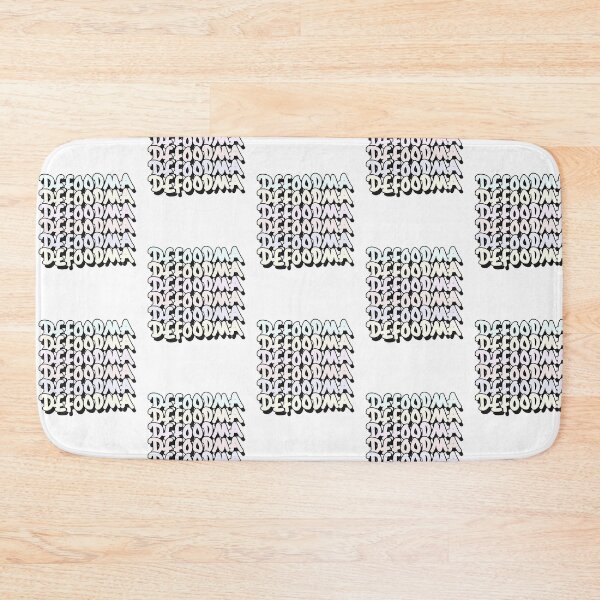 Item preview, Defoodma Logo Repeated Multi Colour designed and sold by defuma.