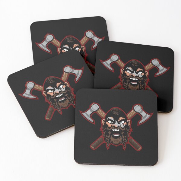 Item preview, Berserkers Rage Logo Head White designed and sold by BerserkersRage.