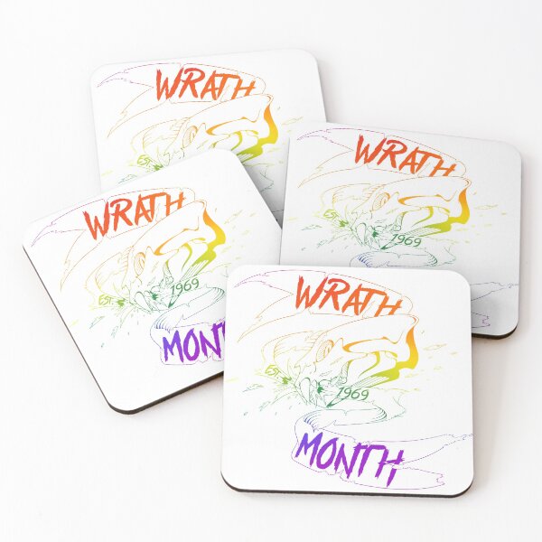 Item preview, Wrath Month - Gay Pride designed and sold by IFOHS.
