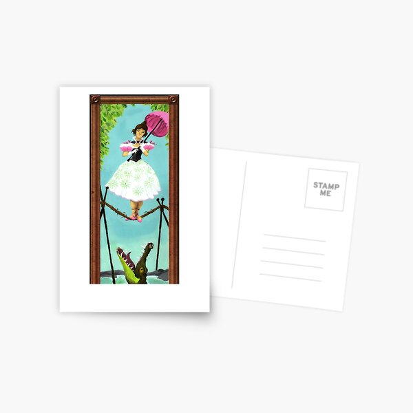 Vista previa del artículo con la obra «Chica Tightrope», diseñado y vendido por AliceCorsairs.