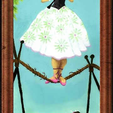 Artwork thumbnail, Tightrope Girl by AliceCorsairs