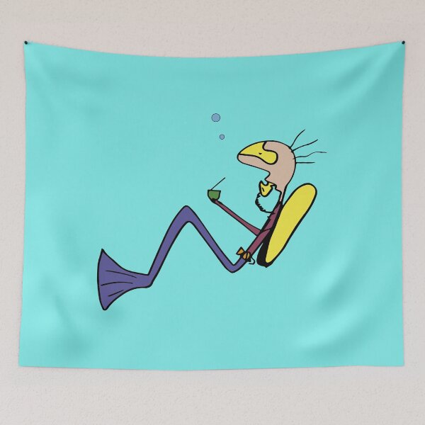 Item preview, The diver does not leave his mate. designed and sold by Quito.