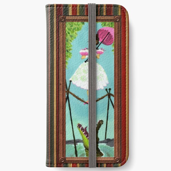 Tightrope Girl iPhone Wallet