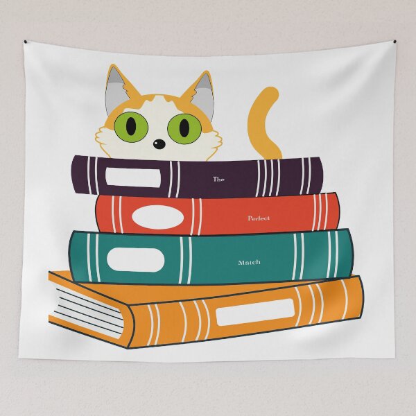 Item preview, Cats and Books - The perfect match designed and sold by iLVfantasy.