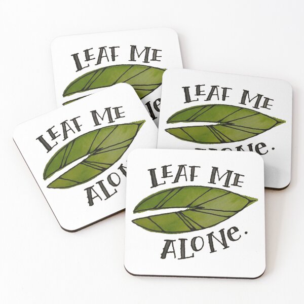 Item preview, Leaf Me Alone designed and sold by Mia Buffington.