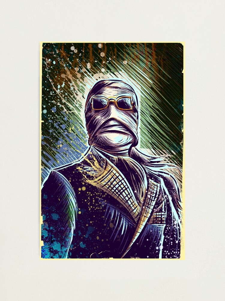 "Invisible Man art print universal monster monsters cult classic