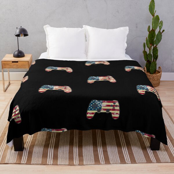 Item preview, Gamer Child 4th Of July Gift Video Game Gamer Kids Boys Girls USA Flag Patriotic designed and sold by Akmloza.