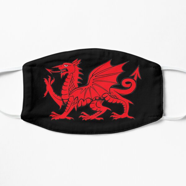 Y Ddraig Goch | The Red Dragon Flat Mask