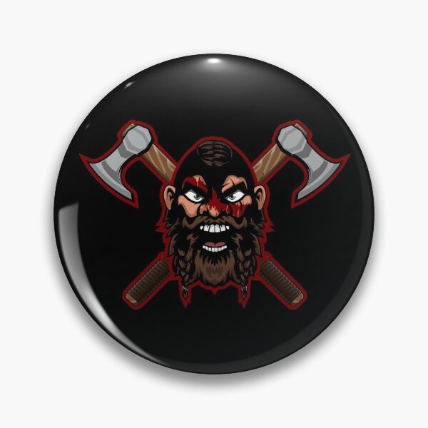 Item preview, Berserkers Rage Logo Head Red designed and sold by BerserkersRage.