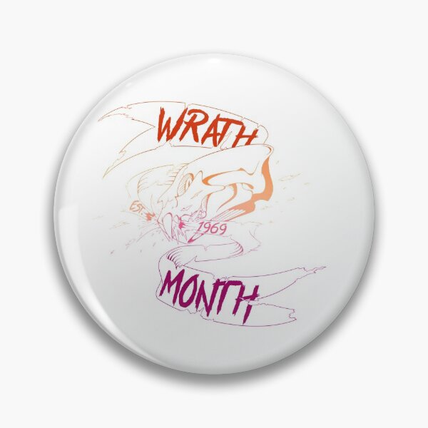 Item preview, Wrath Month - Lesbian Pride designed and sold by IFOHS.