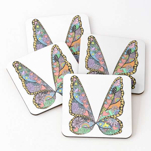 Item preview, Me! Butterfly Mural designed and sold by amv92.