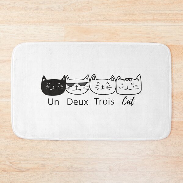 Item preview, Un Deux Trois Cat | Clever Cat designed and sold by DevlynnDesigns.