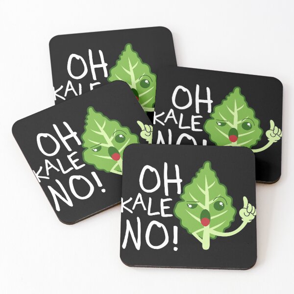 Item preview, Oh Kale No! Vegan product, Vegetarian print, Veggie Tee designed and sold by Lisbob.