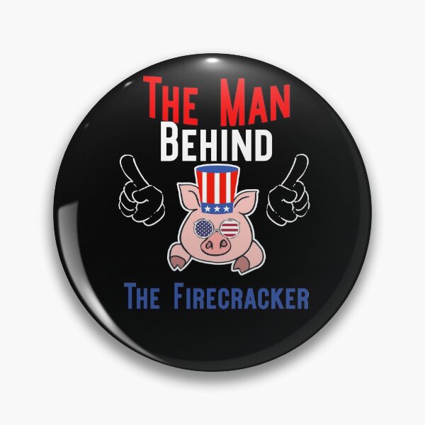 Item preview, Mens Funny 4th Of July The Man Behind The Firecracker Patriotic Gifts Ideas USA Flag designed and sold by Akmloza.