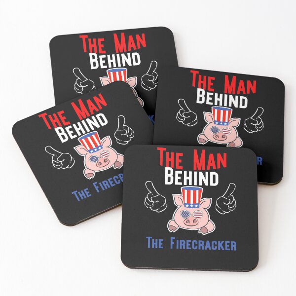 Item preview, Mens Funny 4th Of July The Man Behind The Firecracker Patriotic Gifts Ideas USA Flag designed and sold by Akmloza.