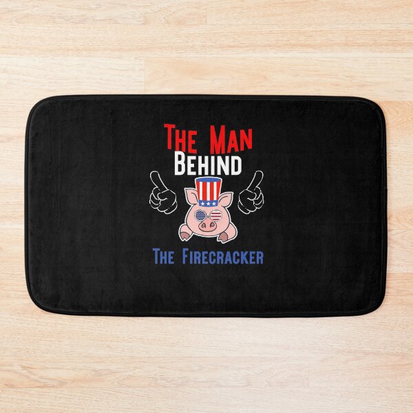 Item preview, Mens Funny 4th Of July The Man Behind The Firecracker Patriotic Gifts Ideas USA Flag designed and sold by Akmloza.