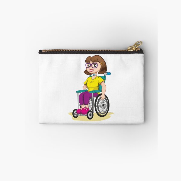 Item preview, Person Physically disabled girl in a wheelchair with tracheostomy tube designed and sold by LucianoCosmo.