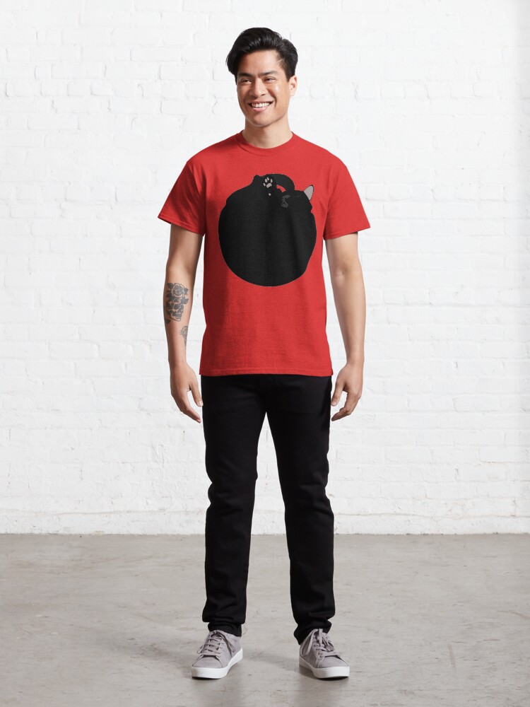 Alternate view of NDVH Black Cat Circle Classic T-Shirt