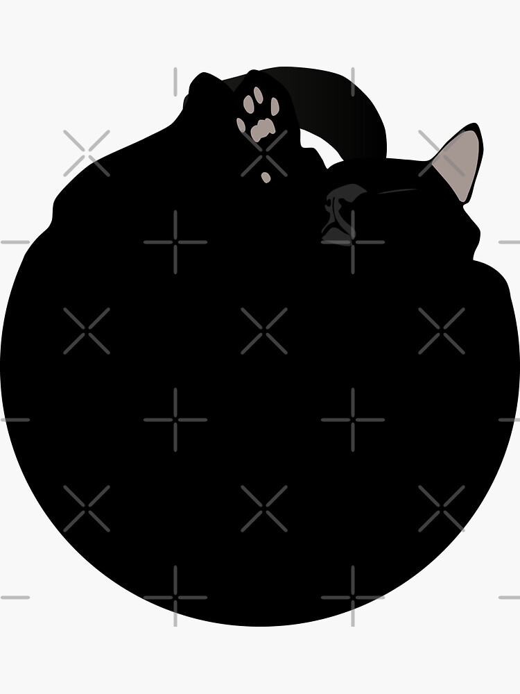 NDVH Black Cat Circle by nikhorne