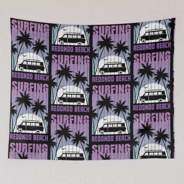 Item preview, REDONDO BEACH CALIFORNIA BEACH AND SURF designed and sold by artdesignforyou.