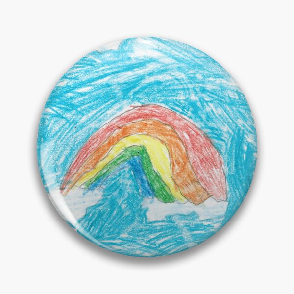 Item preview, Sunny Rainbow Sky Crayon Kids designed and sold by penpenthemonkey.