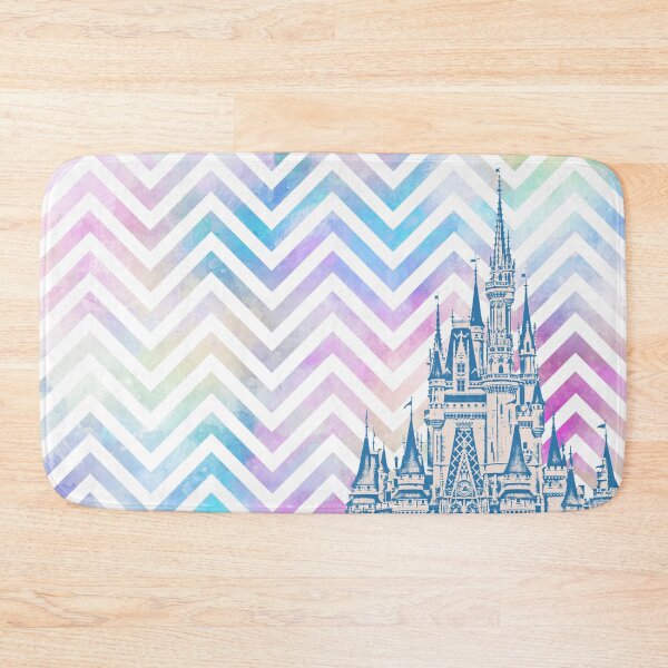 Item preview, Magic Castle Chevron Watercolor Pattern designed and sold by FandomTrading.