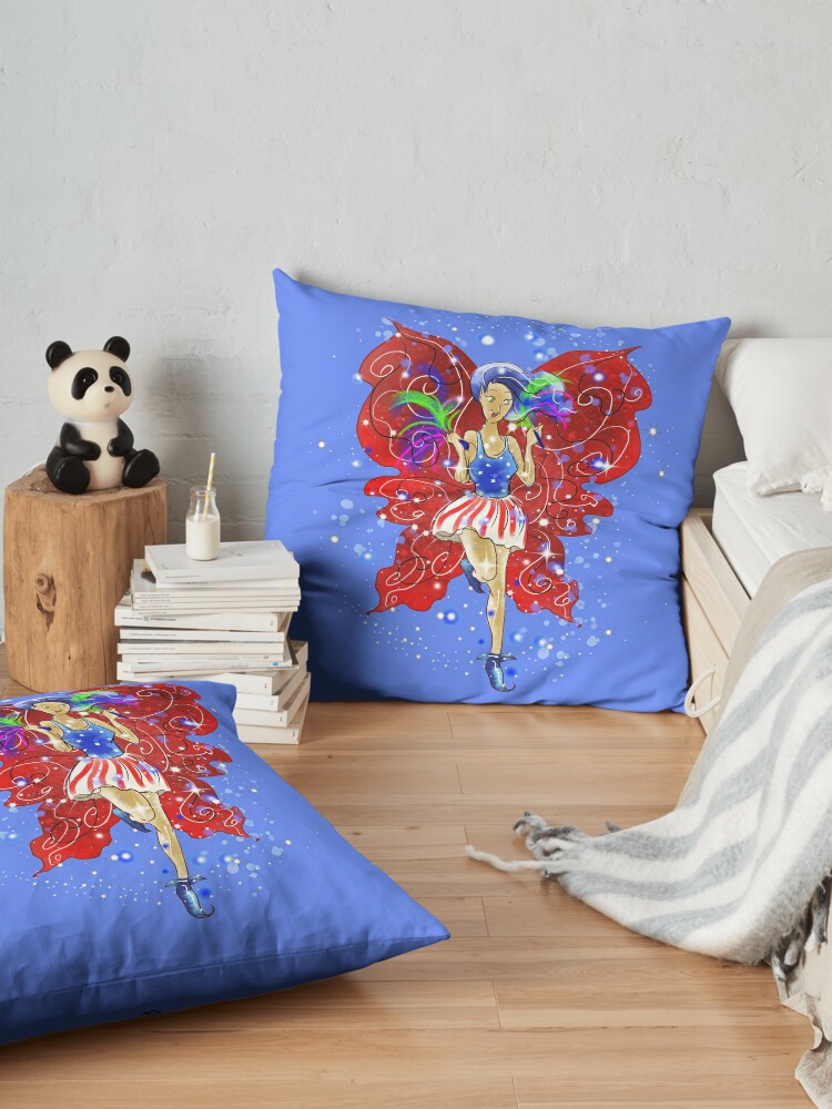 Alternate view of Patriotic Patsy The 4th Of July Fairy™ Floor Pillow