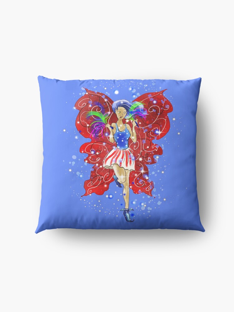 Alternate view of Patriotic Patsy The 4th Of July Fairy™ Floor Pillow