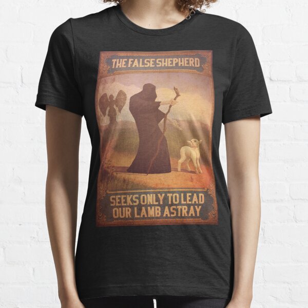 BioShock Infinite – The False Shepherd Seeks Only To Lead Our Lamb Astray Essential T-Shirt