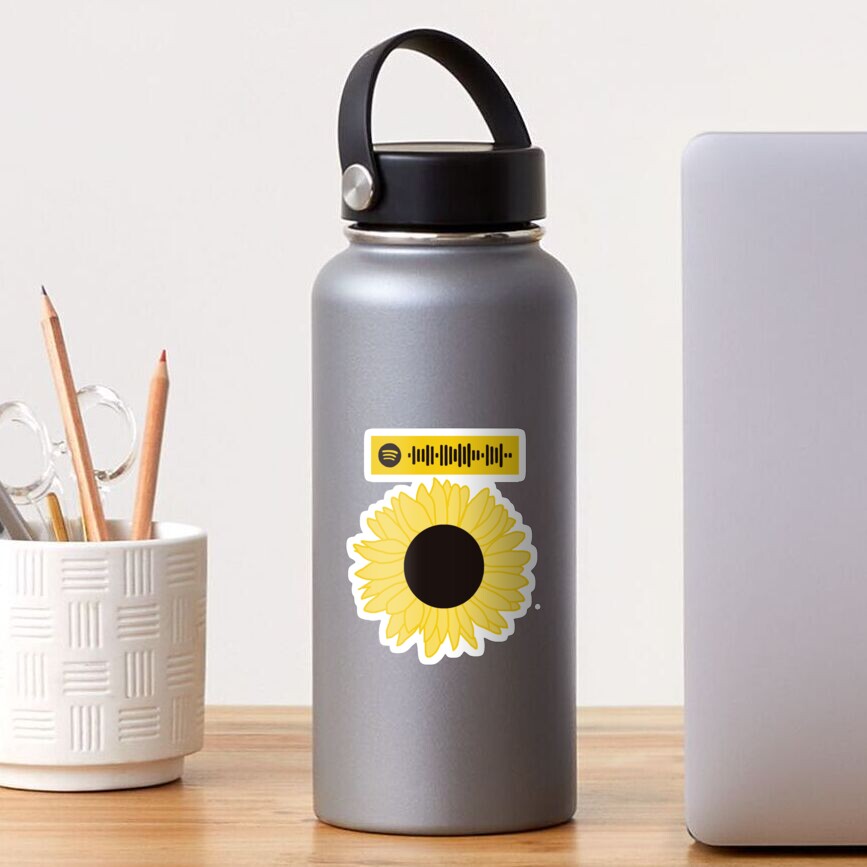 Sunflower Spotify Sticker