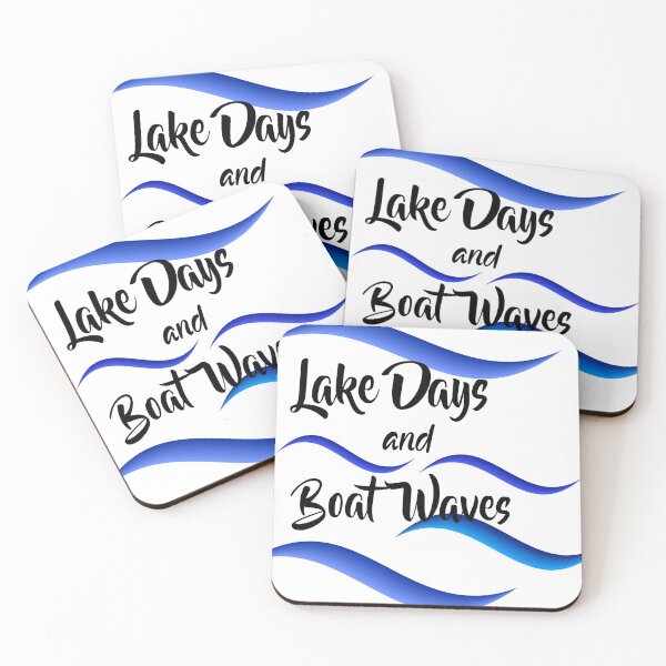 Item preview, Lake Days and Boat Waves designed and sold by Cindy Moore.