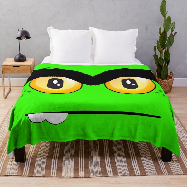 Item preview, Cute Monster Face With Big Eyes Thick Eyebrow designed and sold by Bill Shearer.